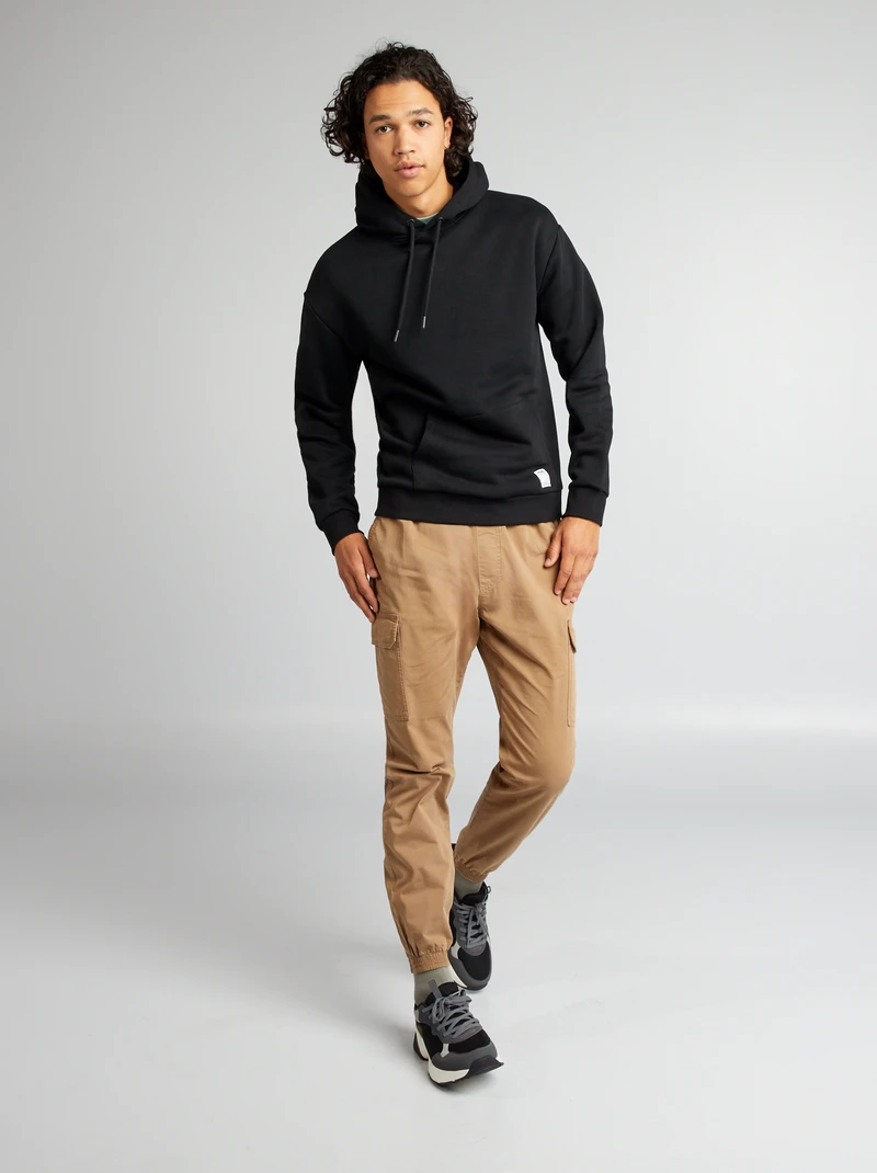 hooded fleece sweatshirt